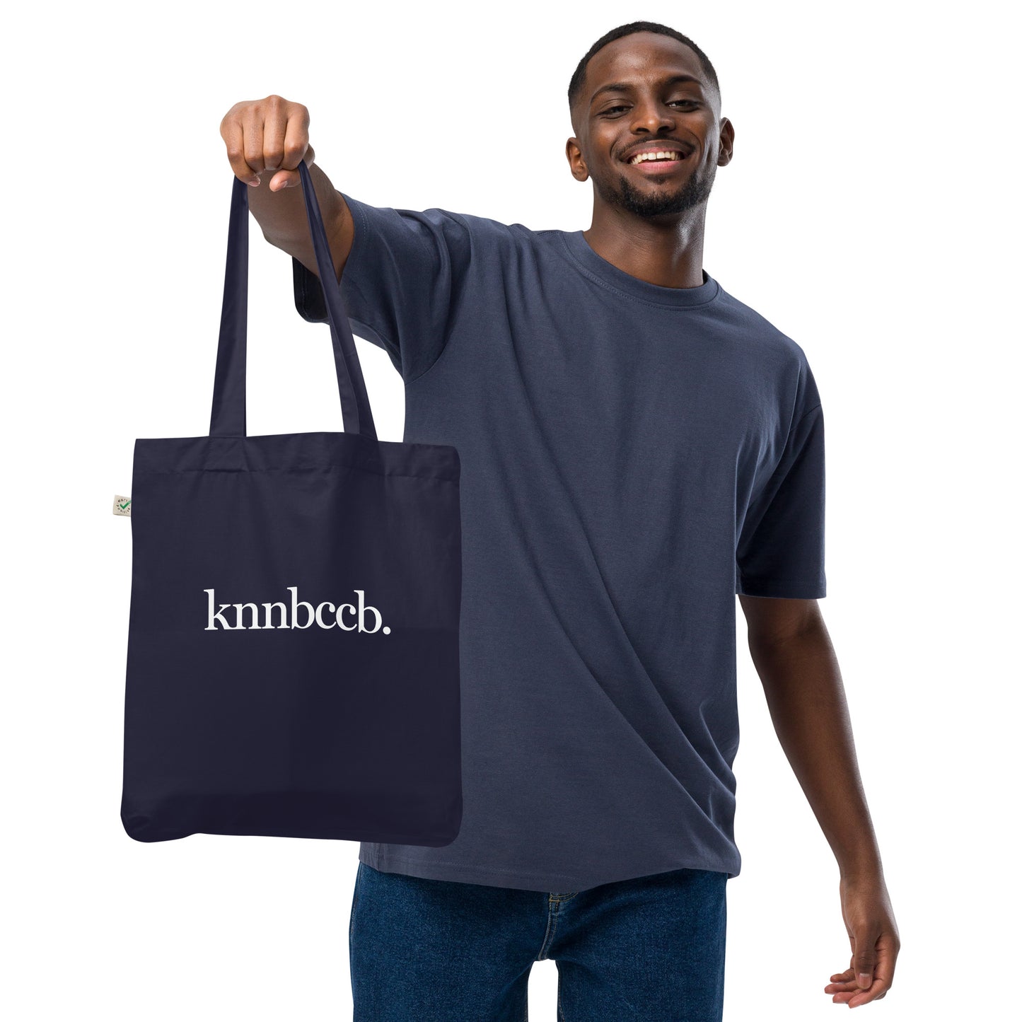 Knnbccb - Navy Blue Tote