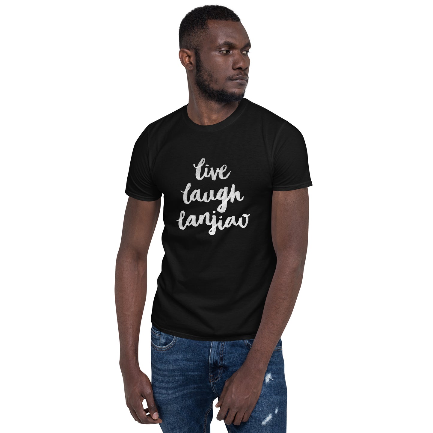 Live Laugh Lanjiao - Black Tee