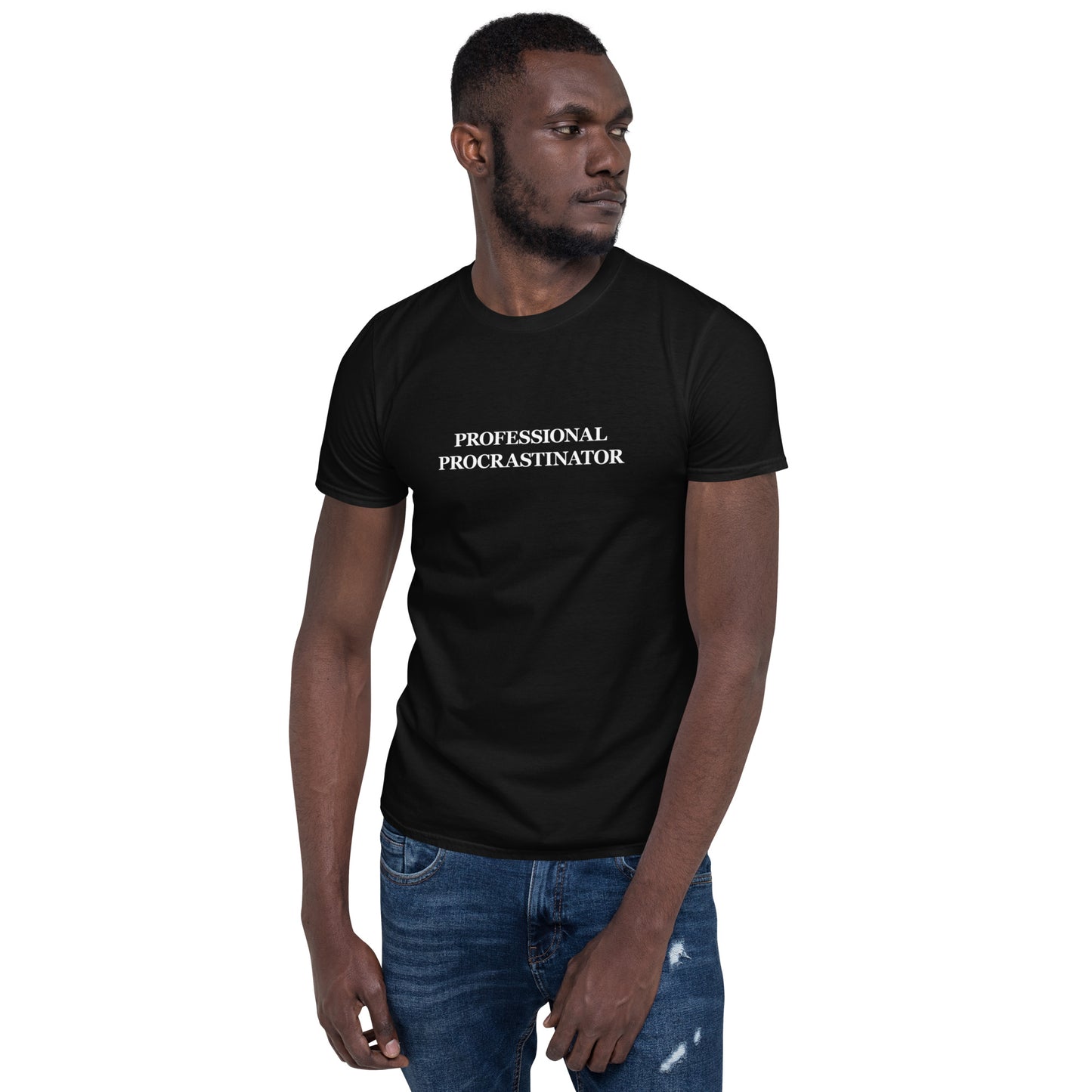 Professional Procrastinator - Black Tee