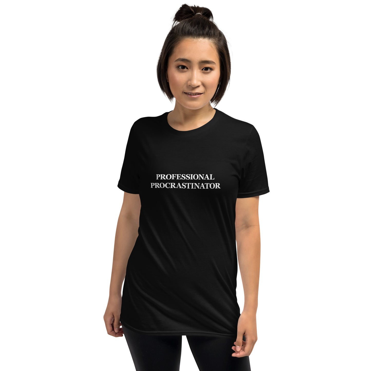 Professional Procrastinator - Black Tee