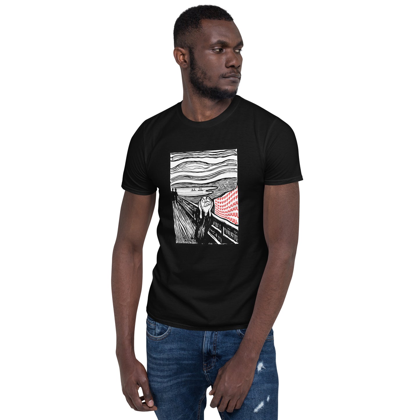 Raging Screamer - Black/Dark Grey Tee