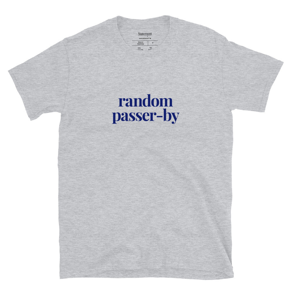 Random Passer-by (English) - White/Grey Tee