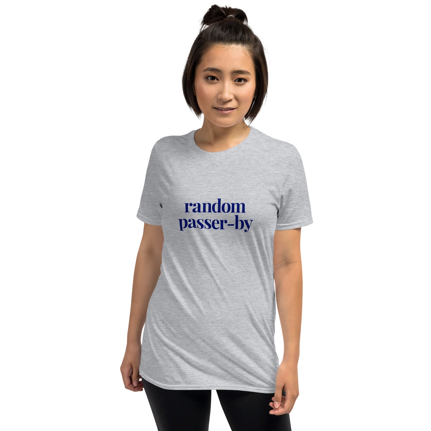 Random Passer-by (English) - White/Grey Tee