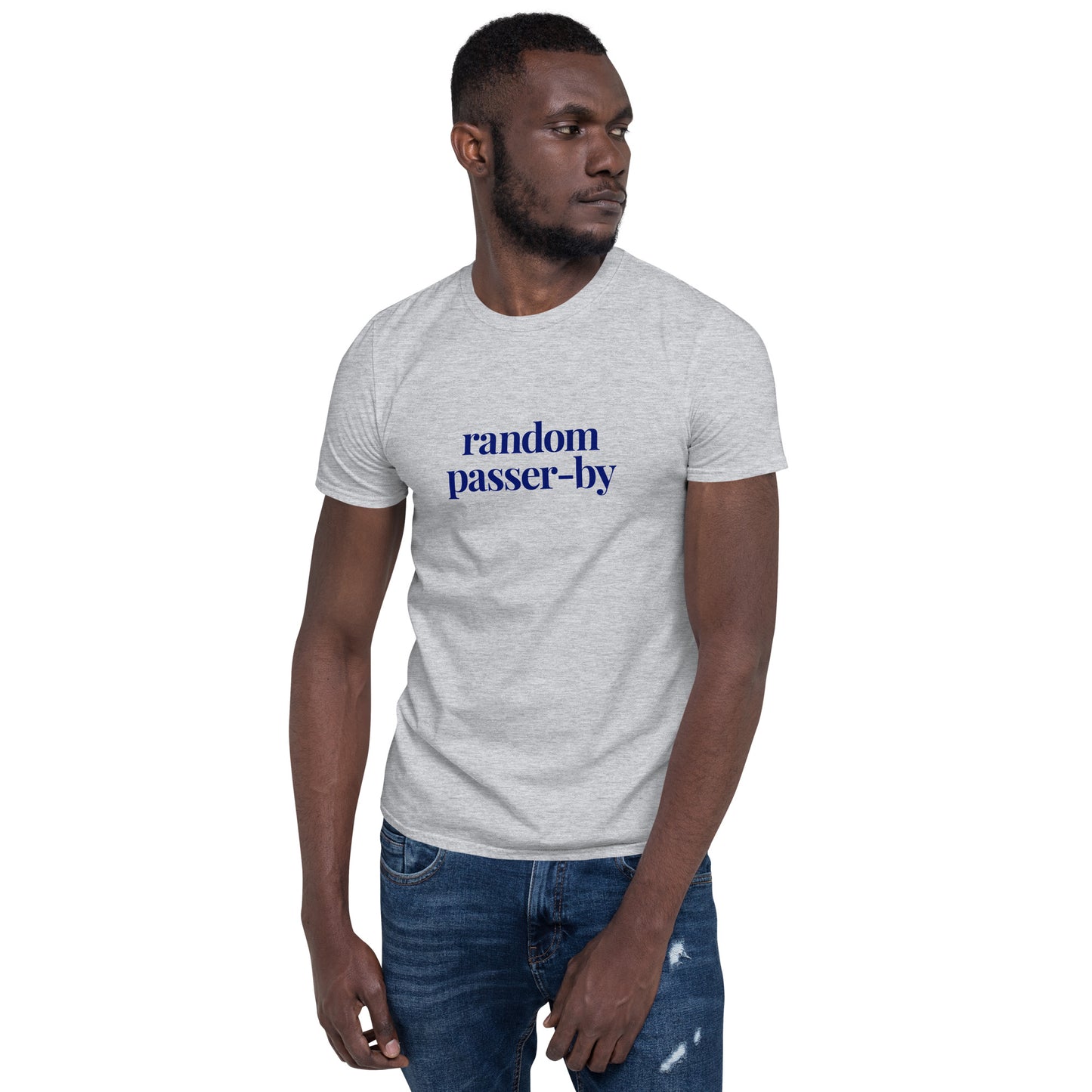 Random Passer-by (English) - White/Grey Tee