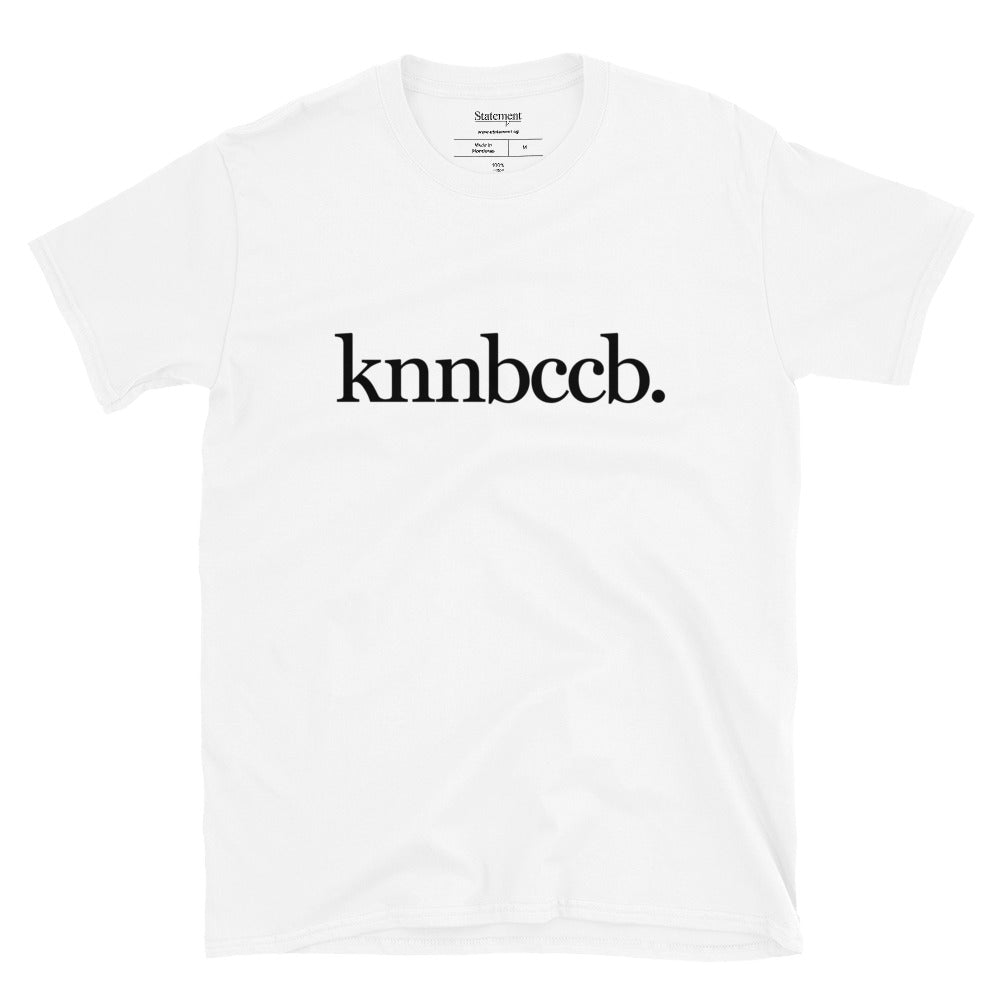 Knnbccb - White Tee