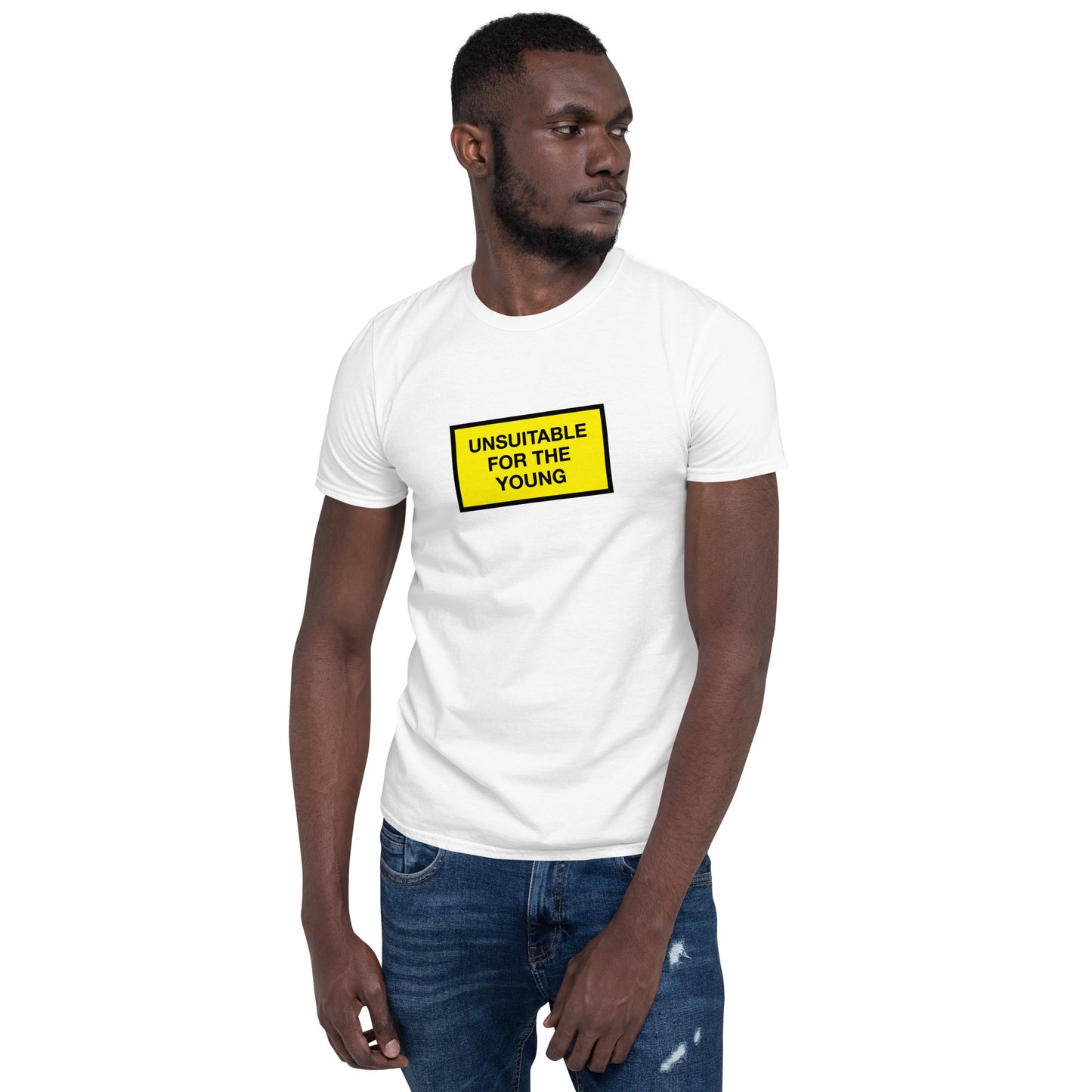 Unsuitable For The Young - White Tee