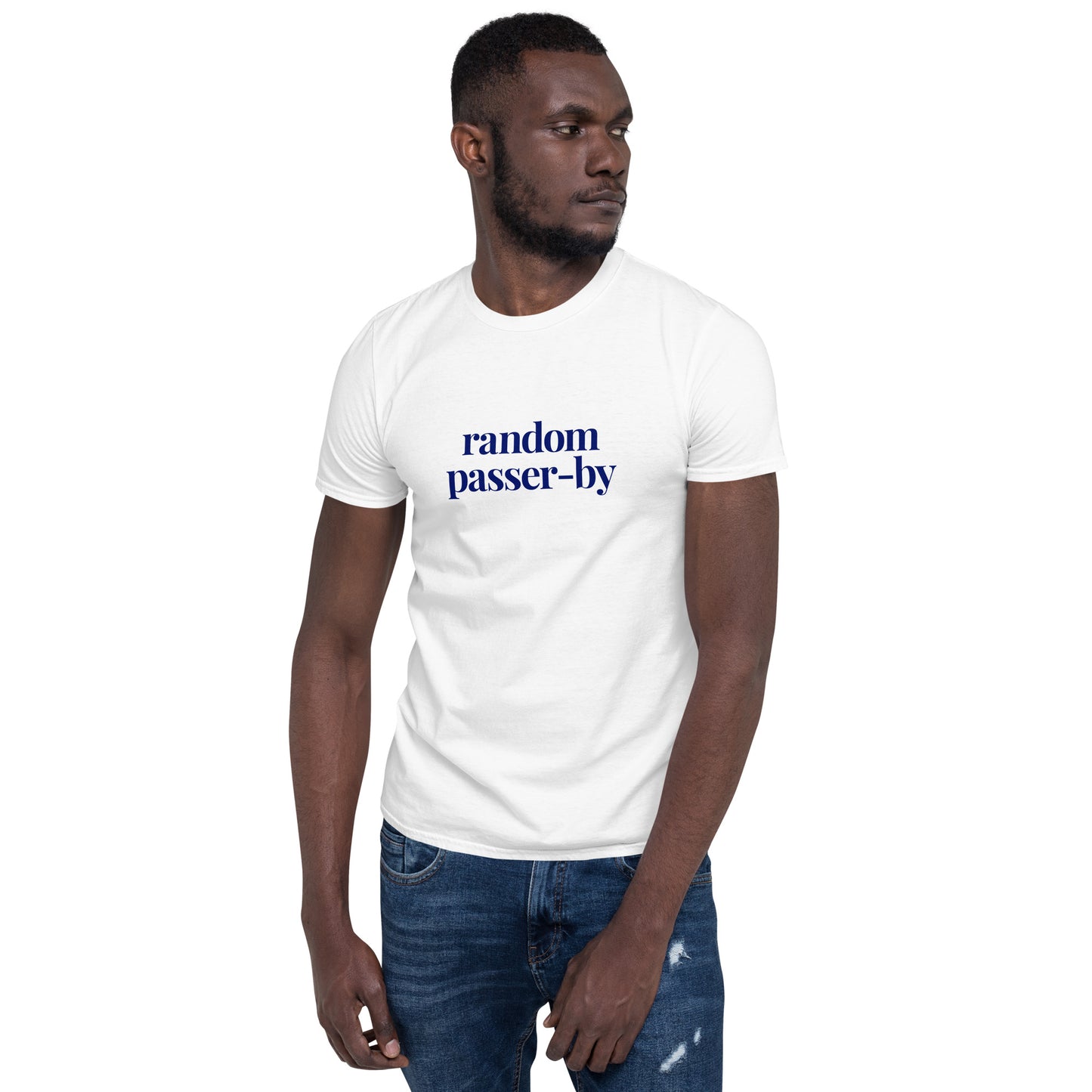 Random Passer-by (English) - White/Grey Tee