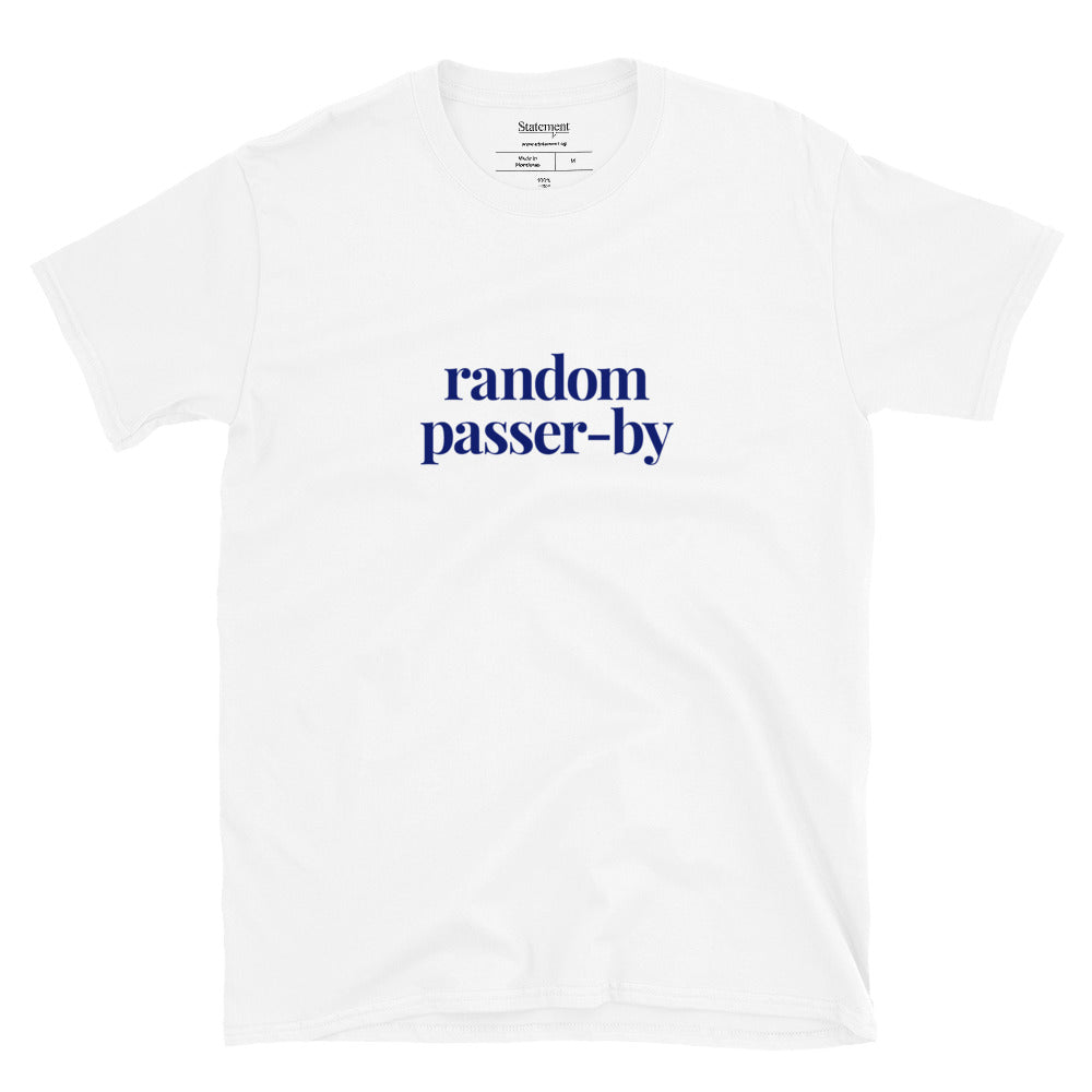 Random Passer-by (English) - White/Grey Tee