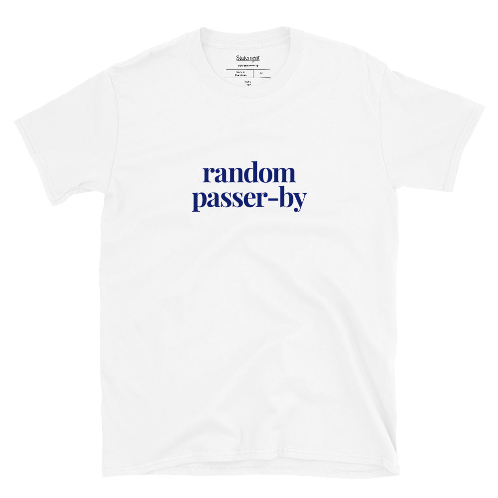 Random Passer-by (English) - White/Grey Tee