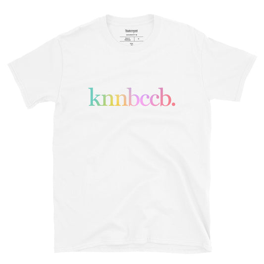 Knnbccb (Rainbow Edition) - White Tee
